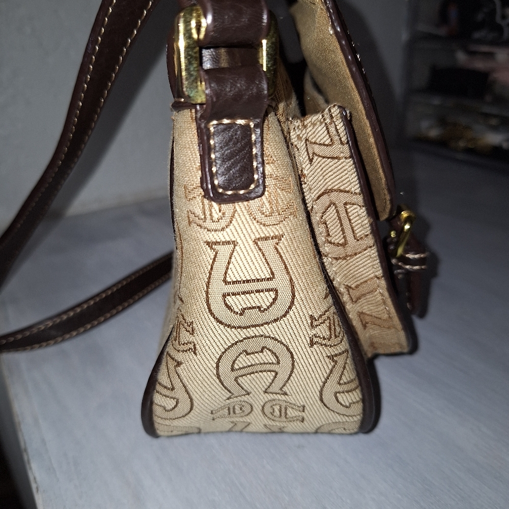 Aigner Brown Patterned Women's Bag - Picture 17 of 17